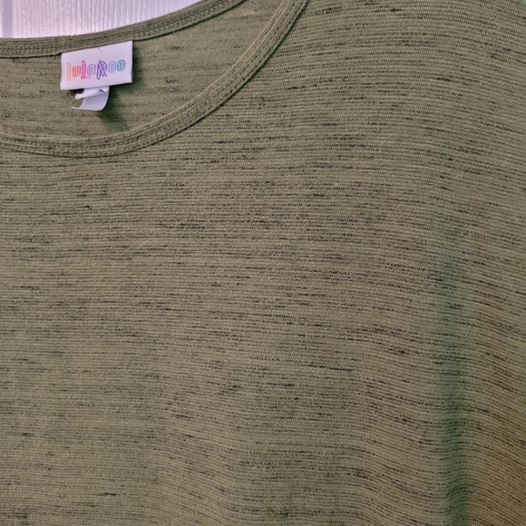 3x Lularoe Irma - Olive Green - Picture 3 of 4